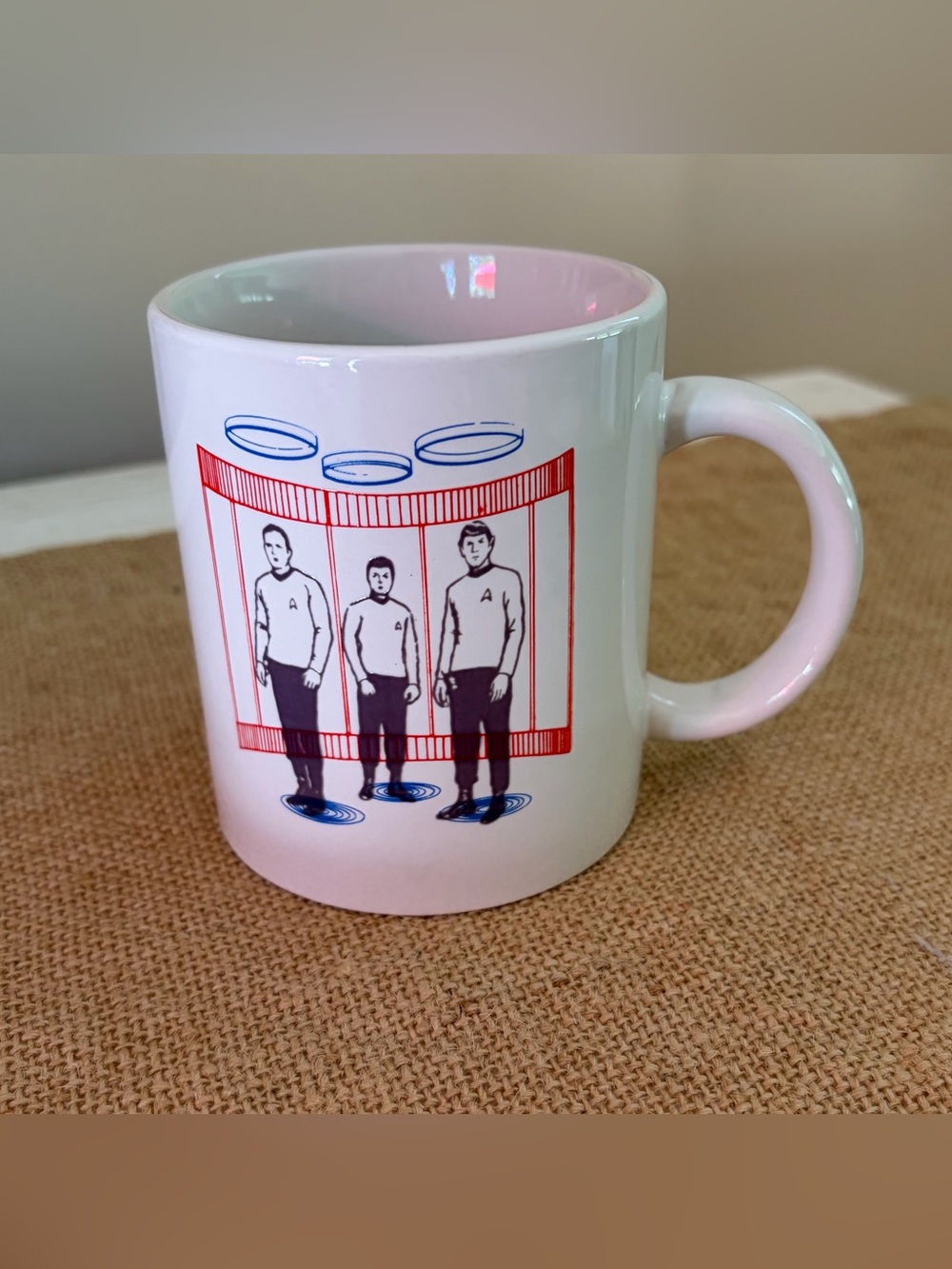 Vintage Star Trek Transporter Coffee Mug❤️☕️